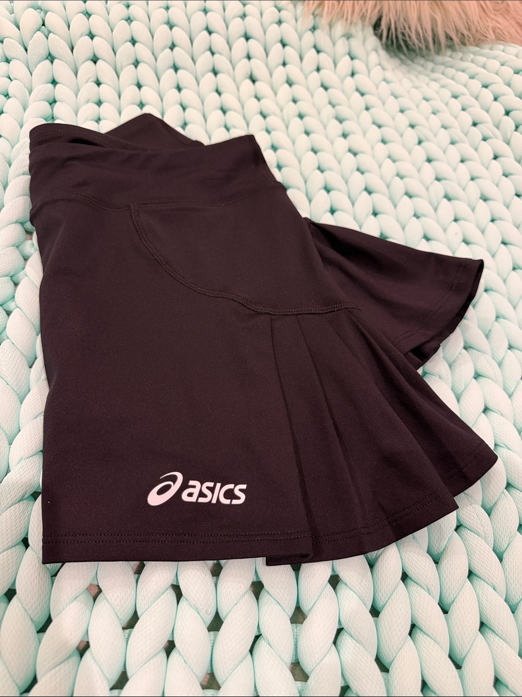 Asics Black Athletic Skort Xs